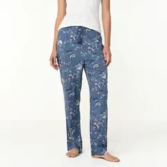 BLU - Pantalón de pijama Mujer Largo Sin mangas