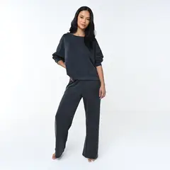 BENETTON - Pijama completa con pantalón Mujer Manga larga