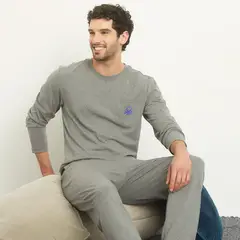 BENETTON - Pijama Hombre Manga larga de Algodón