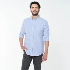 NEWPORT - Camisa Hombre Manga larga de Algodón