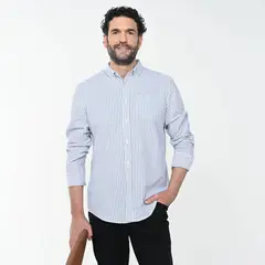 NEWPORT - Camisa Hombre Manga larga de Algodón