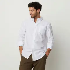 NEWPORT - Camisa Hombre Manga larga de Algodón