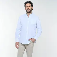 NEWPORT - Camisa Hombre Manga larga de Algodón