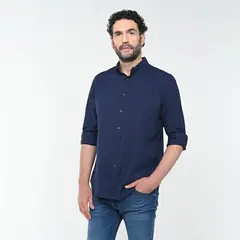 NEWPORT - Camisa Hombre Manga larga de Algodón