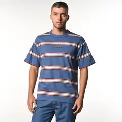 STARTER - Camiseta Hombre Manga corta Rayas de Algodón