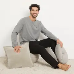 NEWPORT - Pijama Hombre Manga larga de Algodón