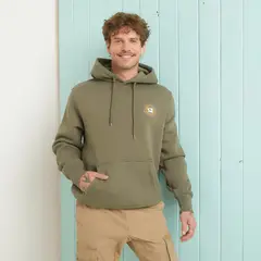 DOO AUSTRALIA - Hoodie Hombre con Logo de Algodón