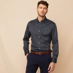 LA MARTINA - Camisa Hombre Manga larga de Algodón