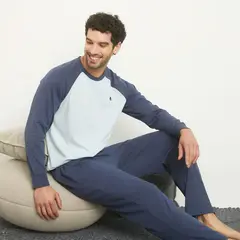 NEWPORT - Pijama Hombre Manga larga de Algodón