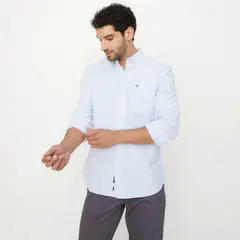 UNIVERSITY CLUB - Camisa Hombre Manga larga Slim