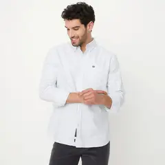 UNIVERSITY CLUB - Camisa Hombre Manga larga Slim