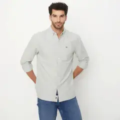 UNIVERSITY CLUB - Camisa Hombre Manga larga Slim