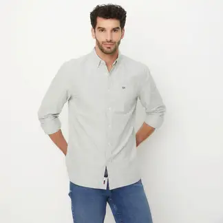 UNIVERSITY CLUB - Camisa Hombre Manga larga Slim