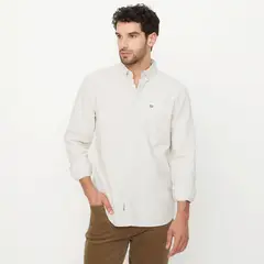 UNIVERSITY CLUB - Camisa Hombre Manga larga Slim