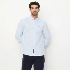 UNIVERSITY CLUB - Camisa Hombre Manga larga Slim