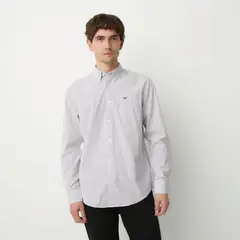 UNIVERSITY CLUB - Camisa Hombre De Cuadros Manga larga de Algodón UCLUB