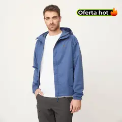 MOUNTAIN GEAR - Cortaviento Impermeable Deportivo Hombre Outdoor