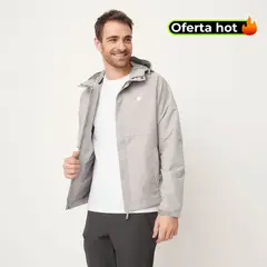 MOUNTAIN GEAR - Cortaviento Impermeable Deportivo Hombre Outdoor