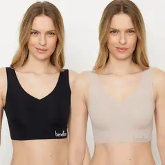 BENETTON - Brasieres Pack de 2 Sin varilla