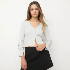 SYBILLA - Saco Mujer Crop