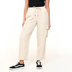 DENIMLAB - Pantalón Cargo Mujer Tiro alto