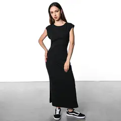 DENIMLAB - Vestido Largo para Mujer de Algodón