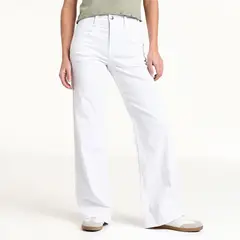SYBILLA - Jean Wide leg Mujer Tiro medio