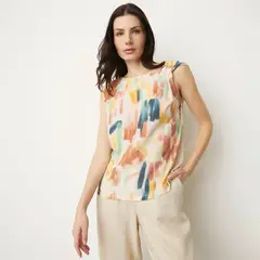 APOLOGY - Blusa Mujer con Estampado Sin mangas