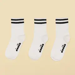 DIADORA - Medias Niño Corto Pack de 3