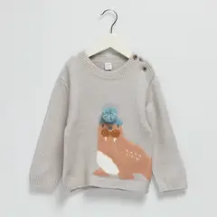 YAMP - Saco para Bebé niño con aplique