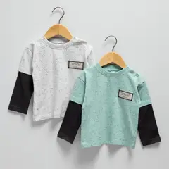 YAMP - Camiseta Bebé niño Pack de 2 unidades Algodón