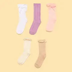 YAMP - Medias Niña Corto Pack de 5