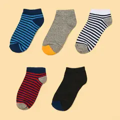 FEDERATION - Medias Niño Corto Pack de 5