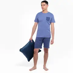 FEDERATION - Pijama para Niño 2 piezas Cintura elásticada Manga corta de Algodón