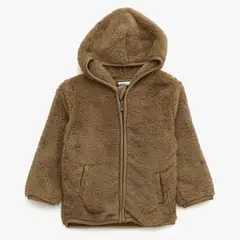 YAMP - Saco Bebé niño Efecto pelo Con capucha