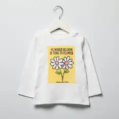 YAMP - Camiseta manga larga Bebé niña con Estampado Algodón