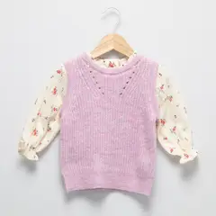 YAMP - Chalecos para Bebé niña Tejido