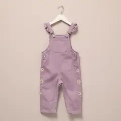 YAMP - Jardinera para Bebé niña con Flores de Algodón