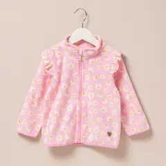 YAMP - Saco para Bebé niña con Estampado con cuello