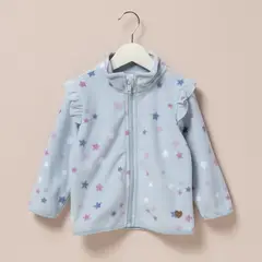 YAMP - Saco para Bebé niña con Estampado con cuello