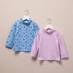 YAMP - Sacos para Pack de 2 unidades con cuello Manga larga de Algodón