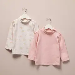 YAMP - Sacos para Pack de 2 unidades con cuello Manga larga de Algodón