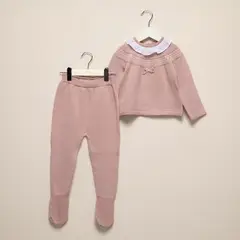 CONIGLIO - Set Saco manga larga + Pantalón para Bebé niña en Algodón