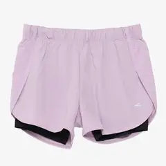 DIADORA - Short para Niña con Logo Cintura elásticada