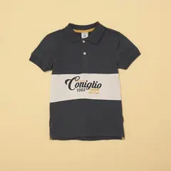 CONIGLIO - Camiseta polo Niño con Logo Manga corta Algodón