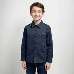 CONIGLIO - Camisa Niño Manga larga Algodón