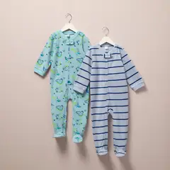 YAMP - Pijamas para Bebé niño Pack de 2 unidades Manga larga