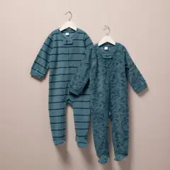 YAMP - Pijamas para Bebé niño Pack de 2 unidades Manga larga