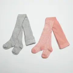 YAMP - Medias para Bebé niña Pack de 2 unidades de Algodón