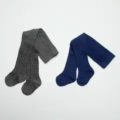 YAMP - Medias para Bebé niña Pack de 2 unidades de Algodón